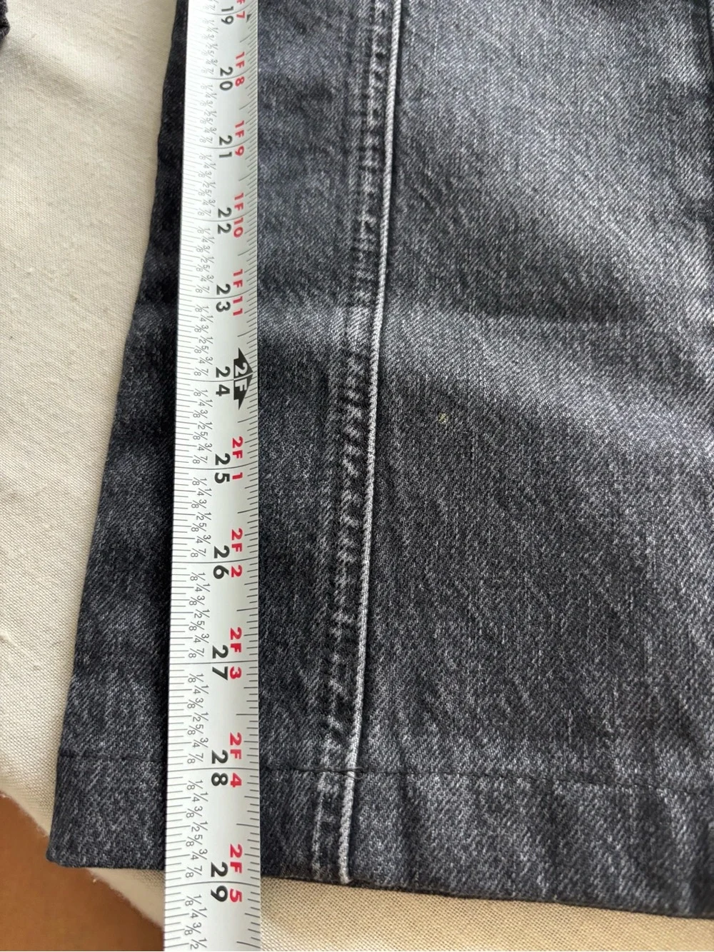 FRAME High Rise Utility Straight Leg Jeans in ASTRAY 24 | HRUSL726